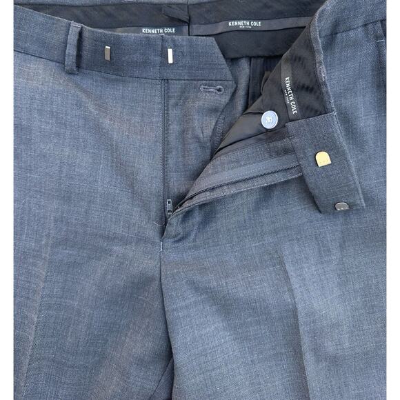 Kenneth Cole Men's Charcoal Gray Dress pants size 34x30 - Picture 4 of 11